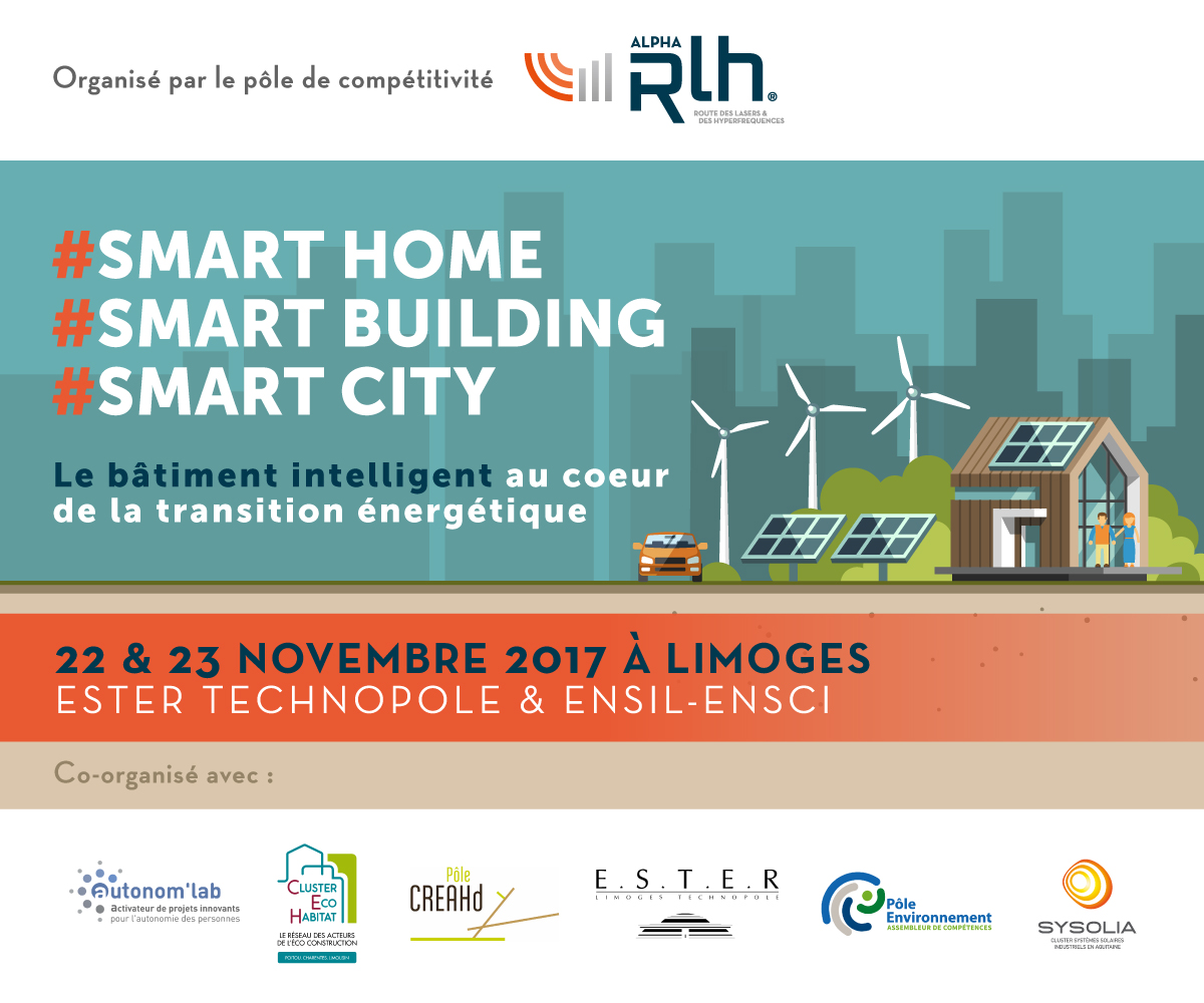 Illustration article Evènement Smart Home, Smart Building, Smart City - Le bâtiment intelligent au coeur de la transition énergétique