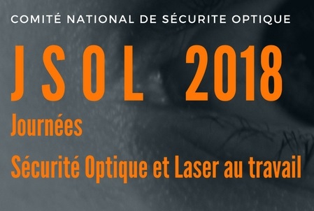 Illustration article JSOL 2018 Journées Sécurité Optique et Laser au travail : découvrez le pré-programme !