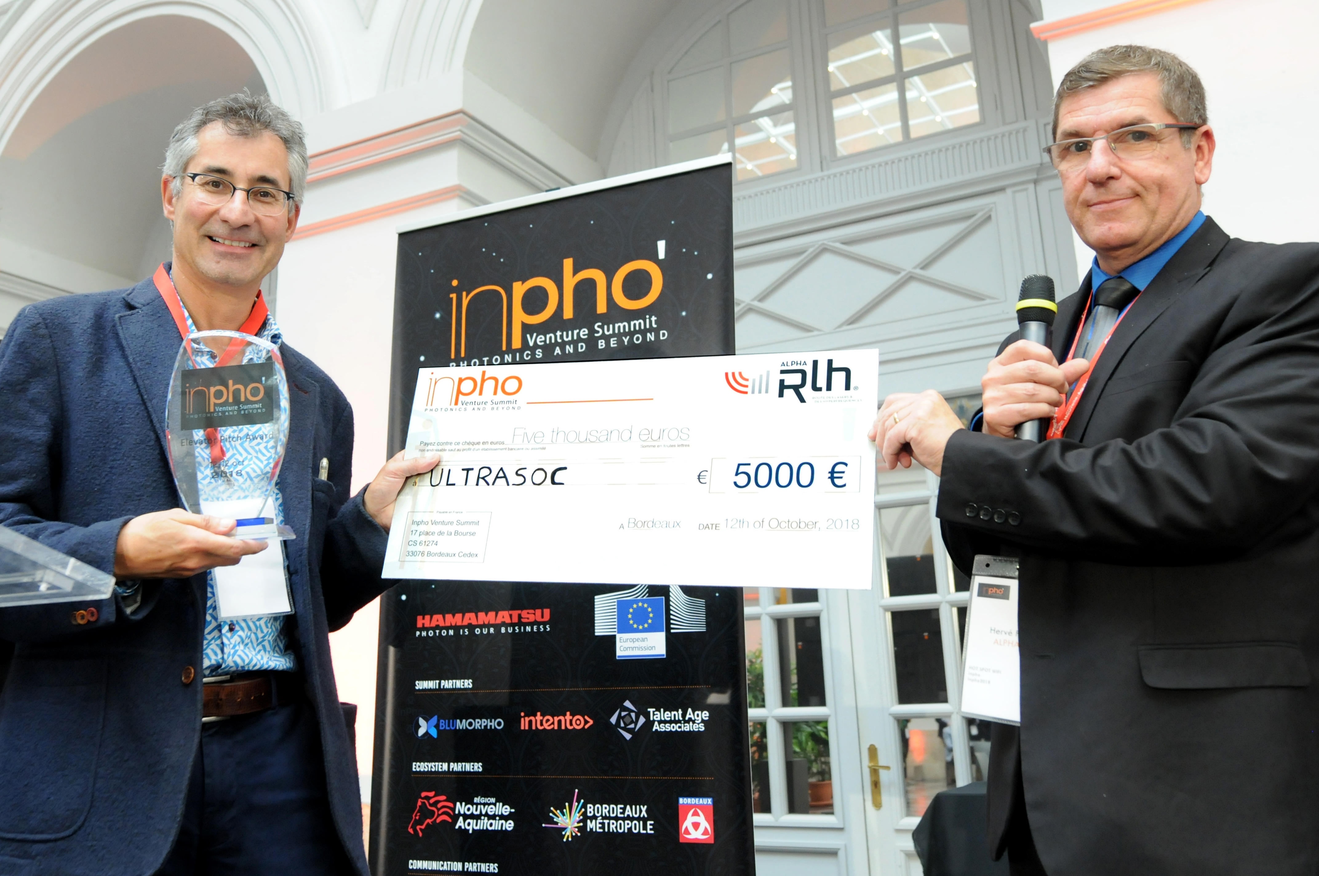 Illustration article INPHO Venture Summit : le pôle ALPHA-RLH remet le prix du meilleur pitch !