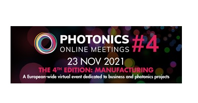 Illustration article 4th edition Photonics Online Meetings: Manufacturing