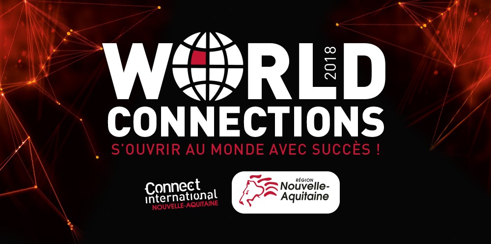 Illustration article Journées World Connections du 25 au 28 juin 2018 en Nouvelle-Aquitaine : s'ouvrir au monde avec succès !