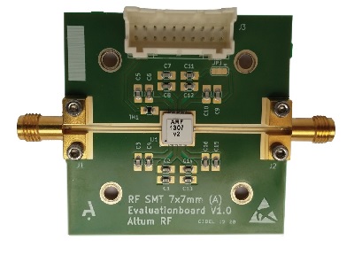 Illustration article The ARF1307C7, an outstanding 2-20GHZ, 10W Power Amplifier product from ALTUM RF