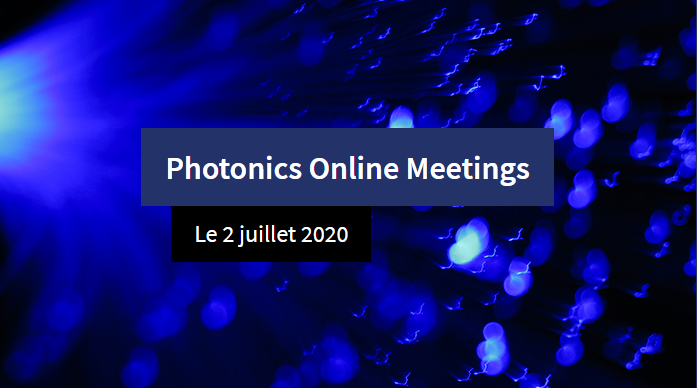 Illustration article ALPHA-RLH est partenaire de Photonics Online Meetings 